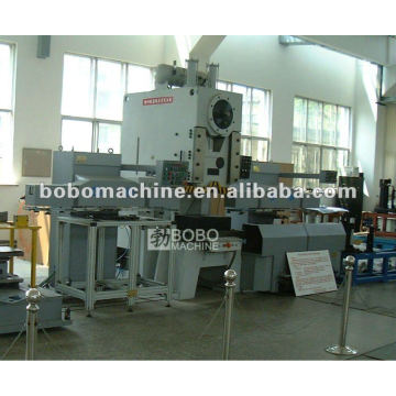 Automatic production line for punching and forming